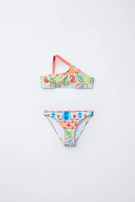 6-14 YEARS/ PRINTED BIKINI