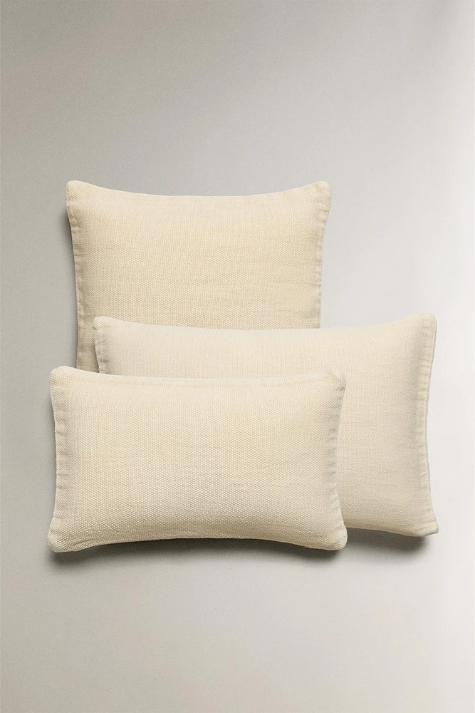 HOUSSE DE COUSSIN UNIE