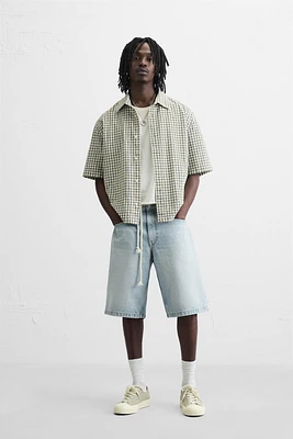 BERMUDA DENIM COUPE AMPLE