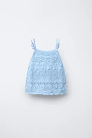 BEADED KNIT TOP