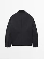 Veste fermeture Éclair 100 % coton
