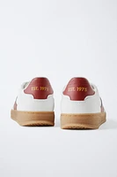 CONTRAST SNEAKERS