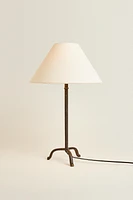 LAMPE DE TABLE BASE TRÉPIED