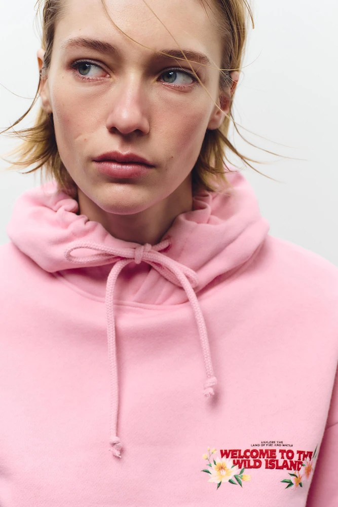 PRINTED HOODIE