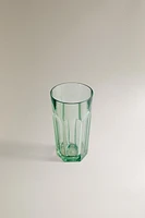VERRE ACRYLIQUE MARTELÉ COLORÉ
