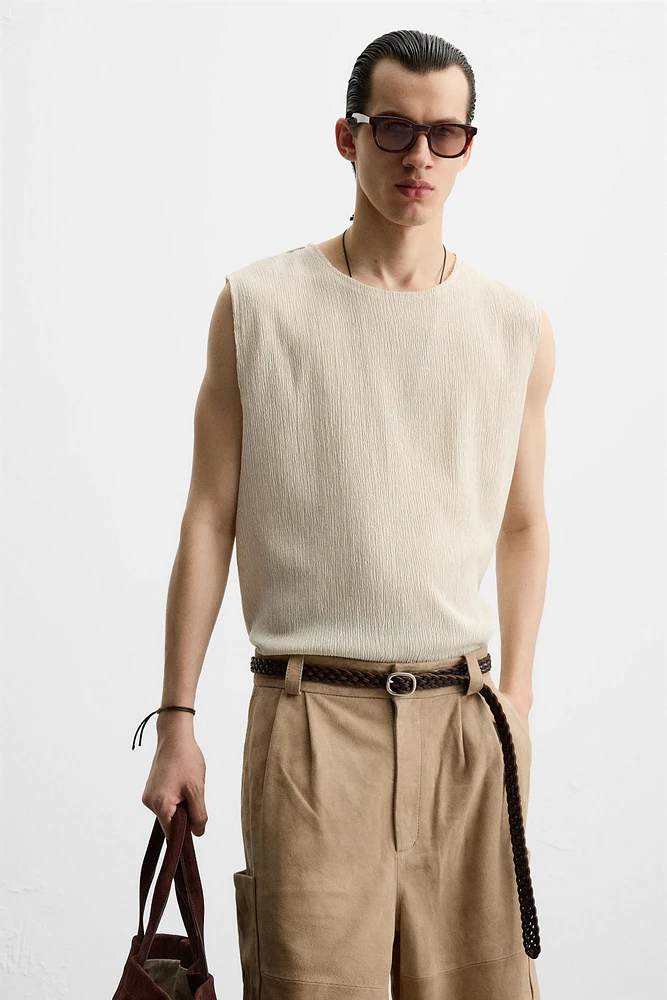 TEXTURED TANK TOP