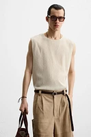 TEXTURED TANK TOP