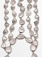 Cascade-effect necklace