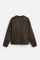 PIXELATED JACQUARD SWEATER