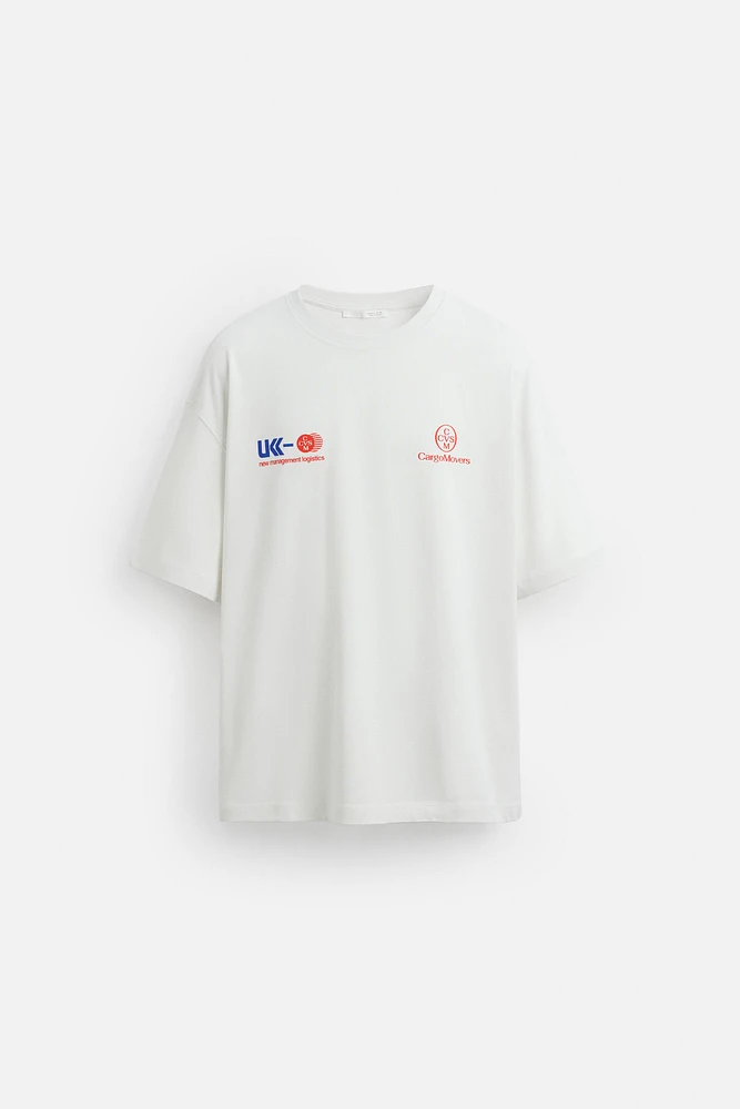 T-SHIRT IMPRIMÉ COMBIN