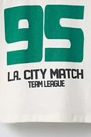 NUMBER PRINT T-SHIRT