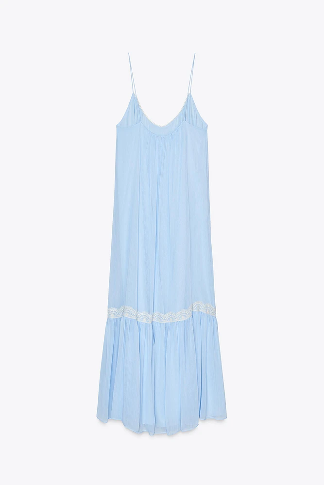MIDI SLIP DRESS