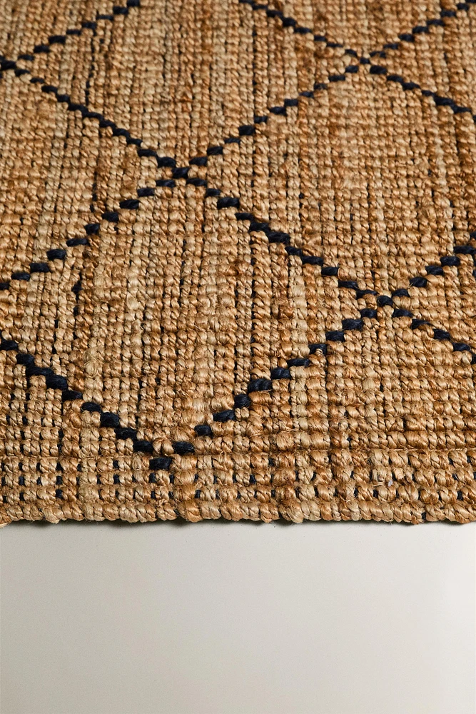 TAPIS imprimé fleurs