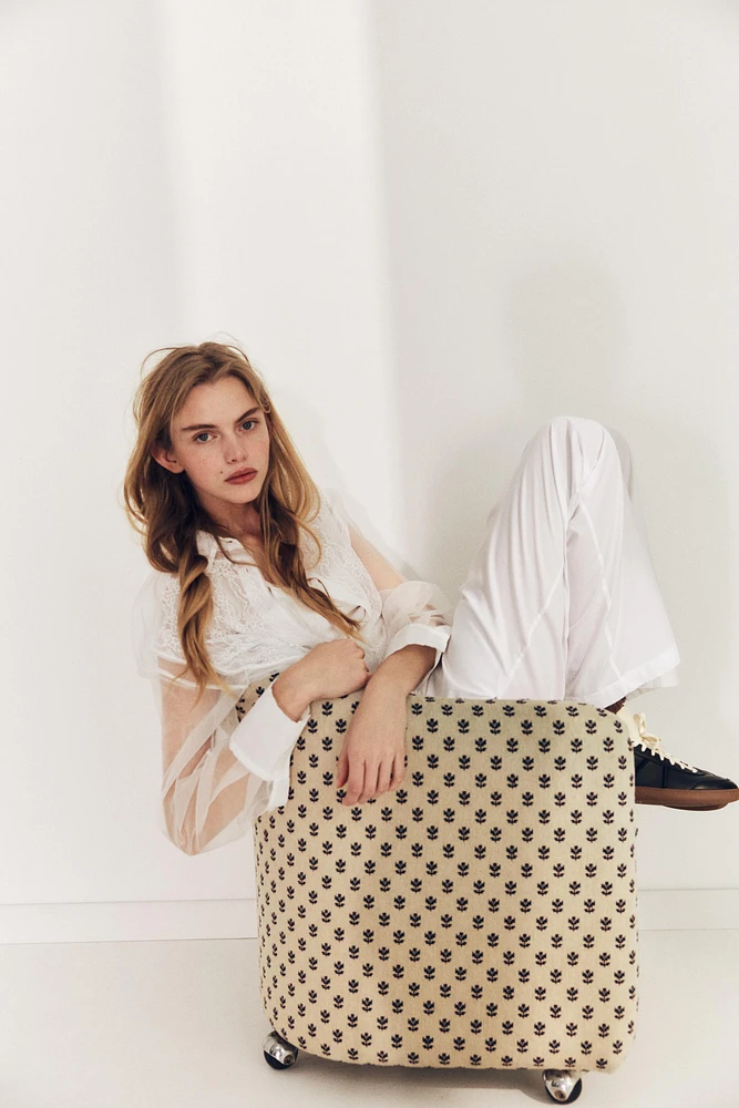 OVERSIZE ORGANZA LACE SHIRT