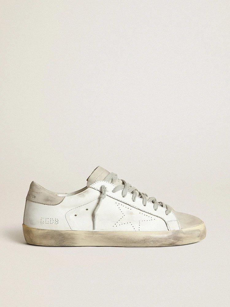 Men's Super-Star with perforated star and ice-gray heel tab