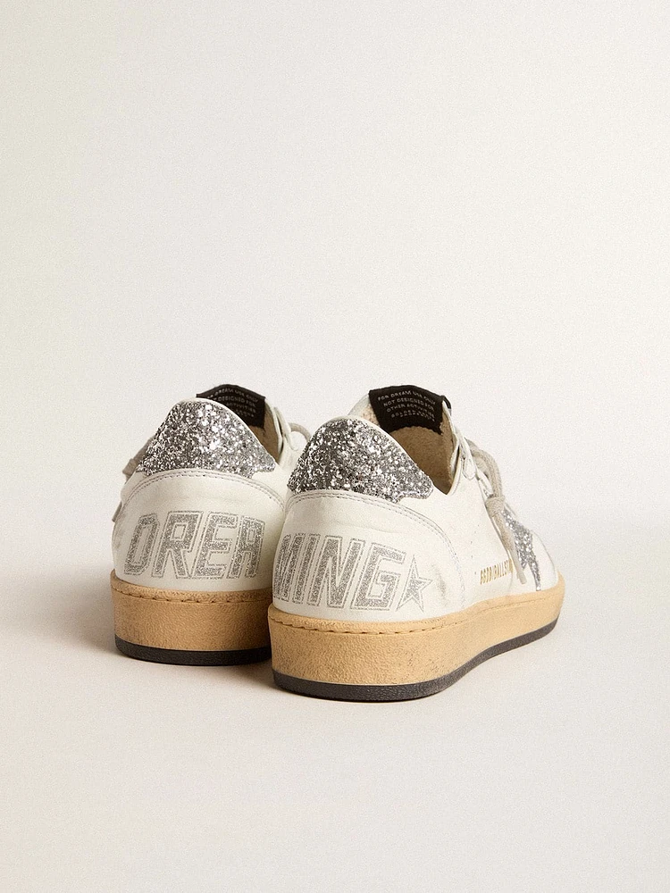 Men’s Ball star Wishes nappa leather with glitter and heel tab