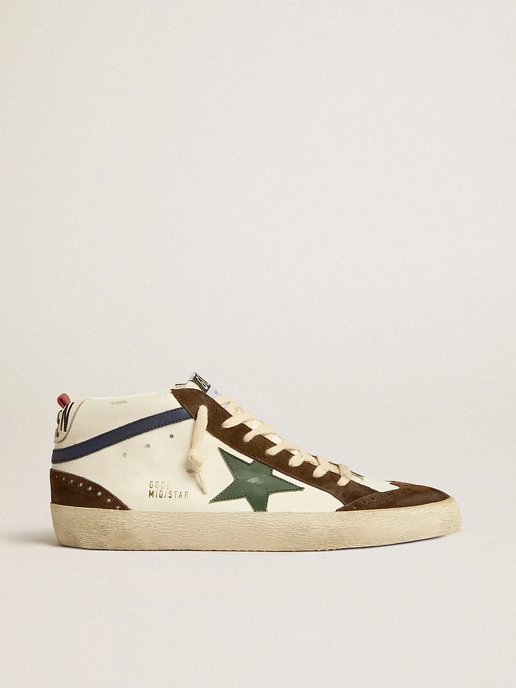 Mid star with green leather and blue flash