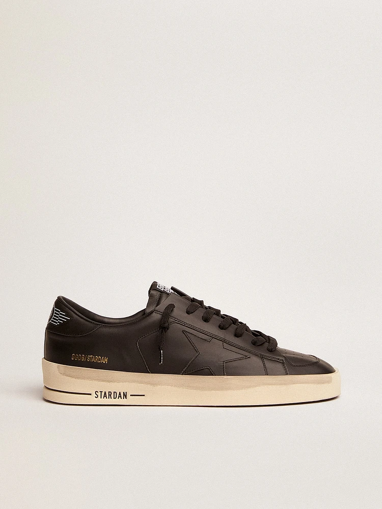 Men's Stardan total black leather