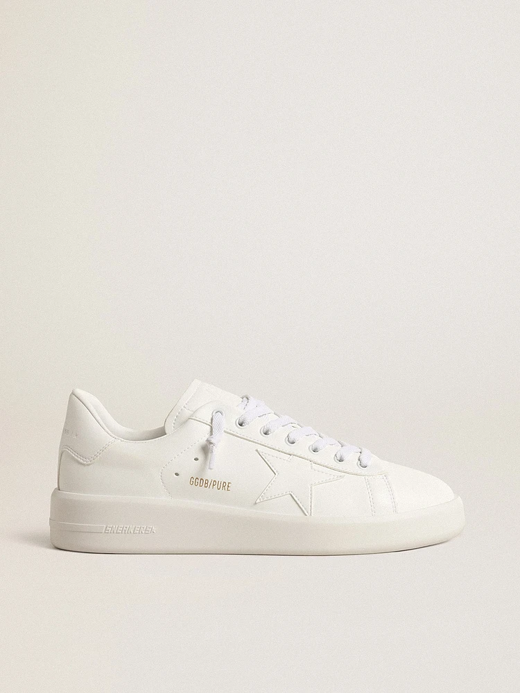 Men’s bio-based Purestar with white star and heel tab