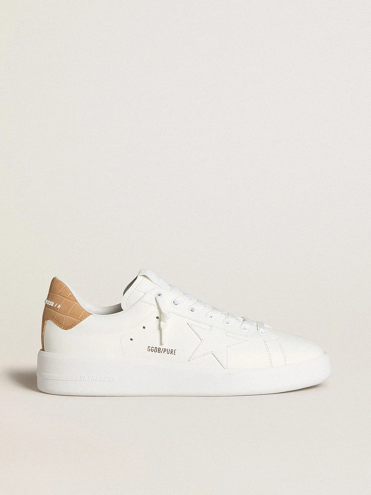 Men's Purestar with leather star and croc-print heel tab