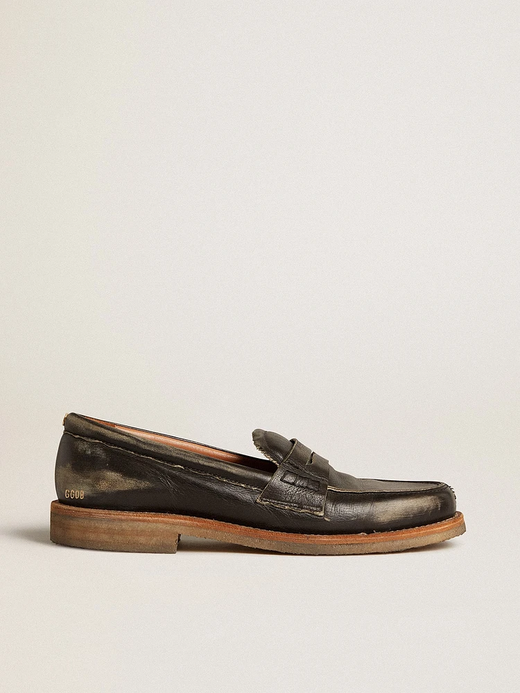 Men's Jerry loafer black leather