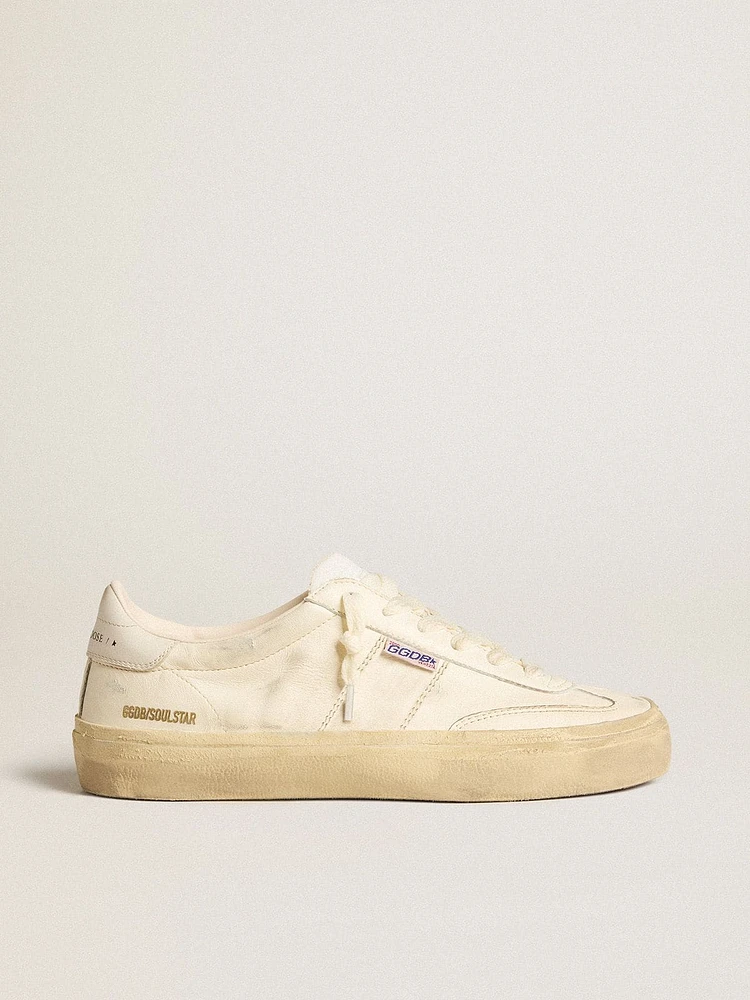 Soul star white nappa leather with