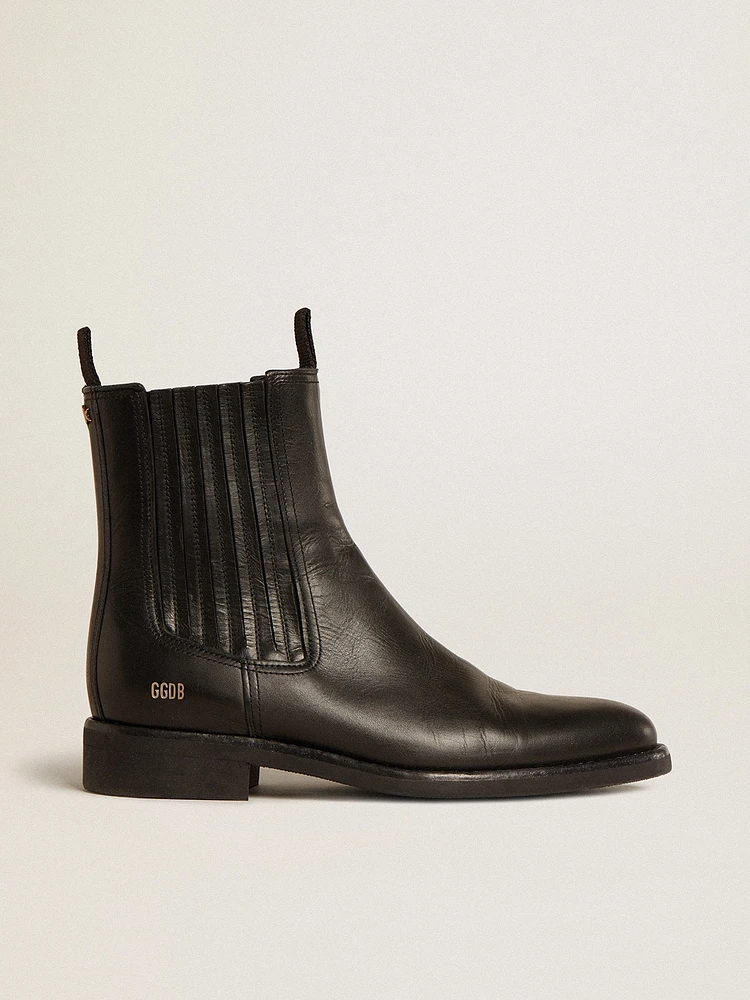 Men’s Chelsea boots black leather