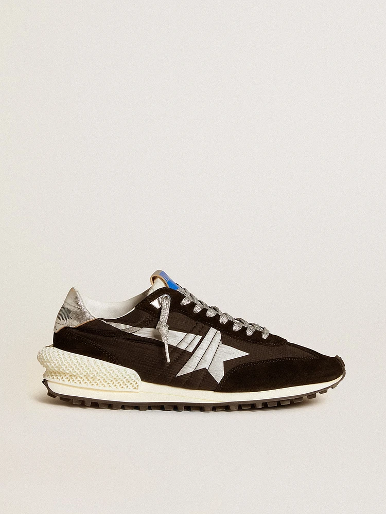 Men’s Marathon with black ripstop nylon upper and silver star