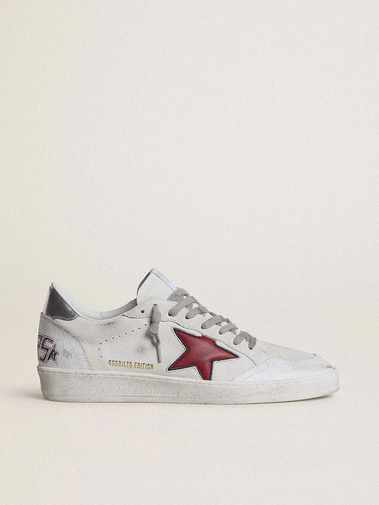 Men's Ball star LTD with red and silver heel tab