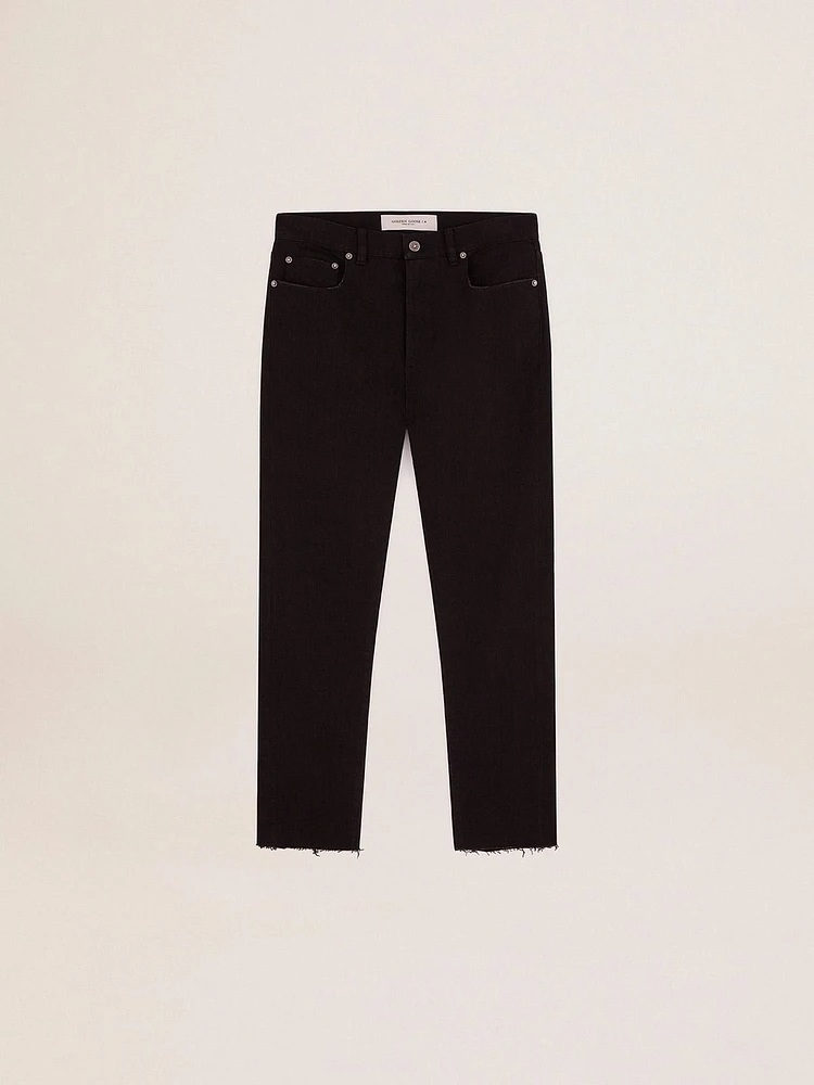 Men's black skinny jeans