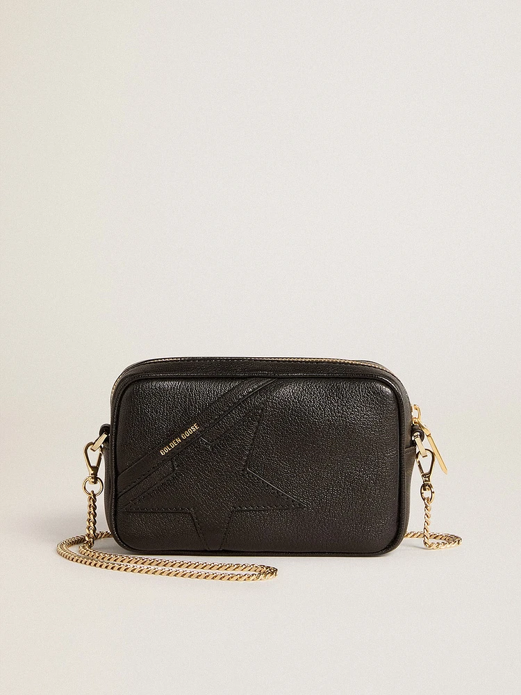Mini Star Bag in leather with tone-on-tone star