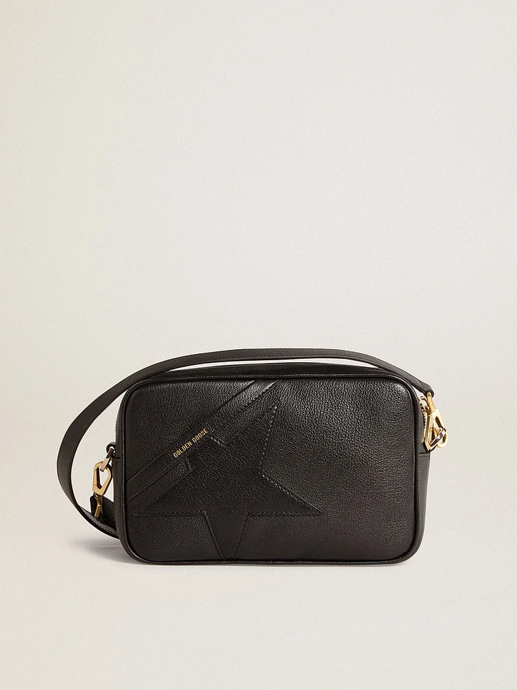 Star Bag in leather with tone-on-tone star