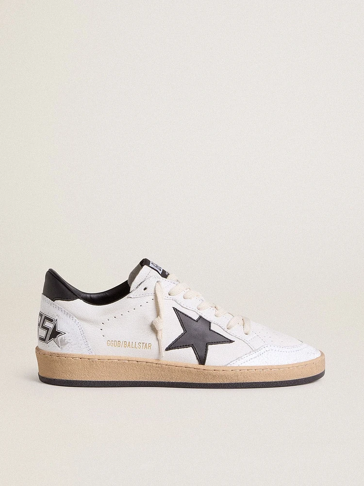 Women's Ball star nappa with black and heel tab