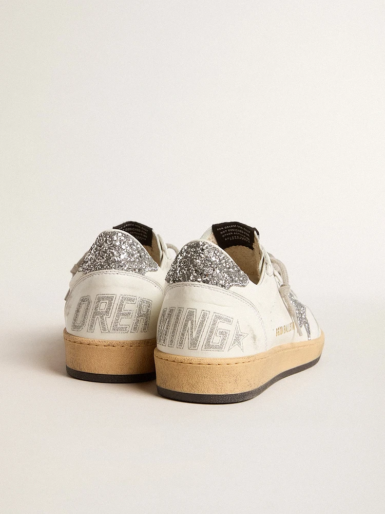 Women’s Ball star Wishes nappa leather with glitter and heel tab