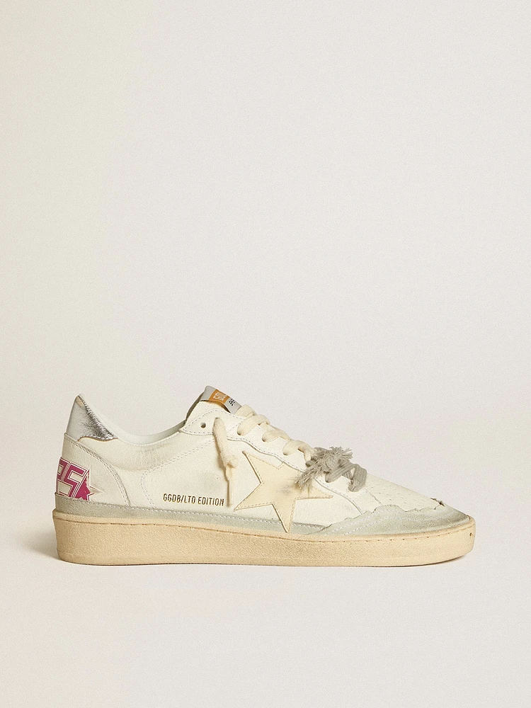 Ball star LTD nappa leather with and metallic heel tab