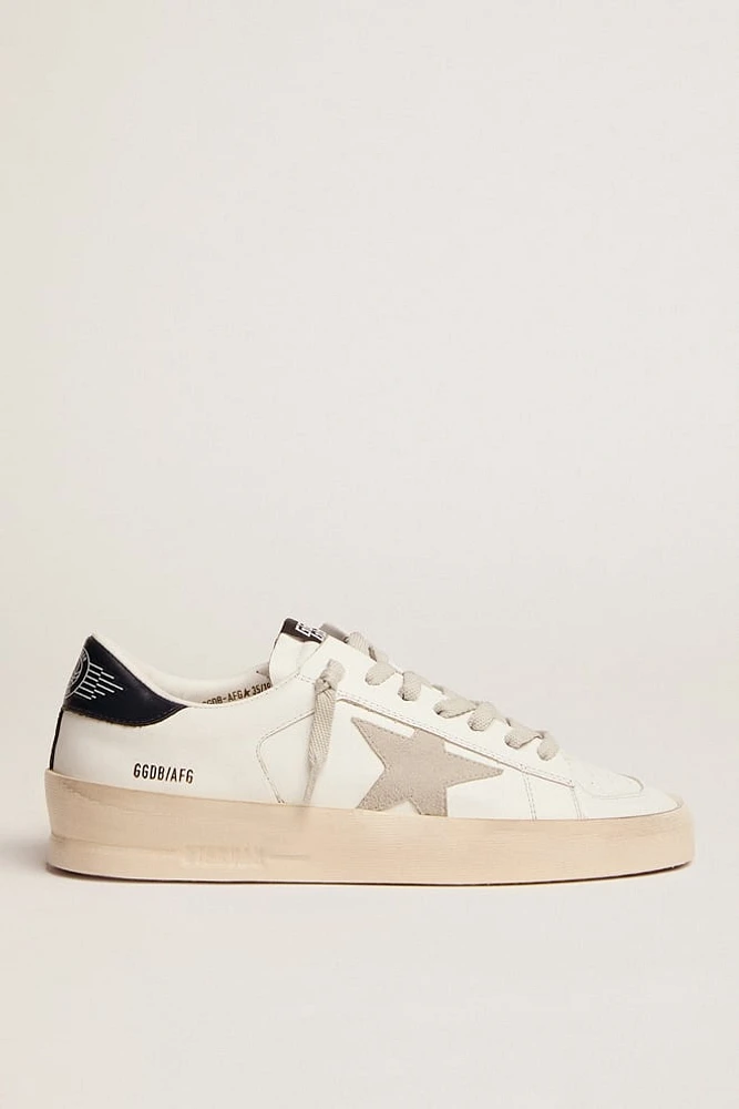 Women’s Stardan with ice-gray suede star and blue heel tab