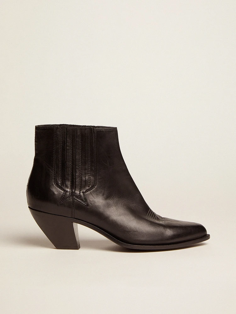 Women's Sunset boots black leather