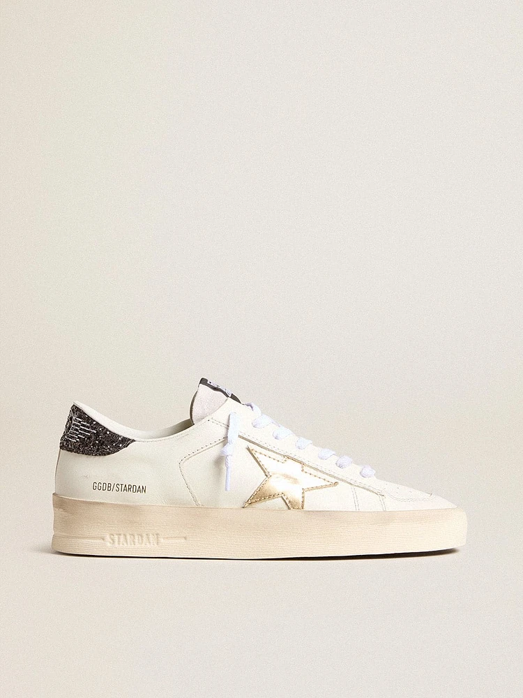 Women’s Stardan with gold star and glitter heel tab
