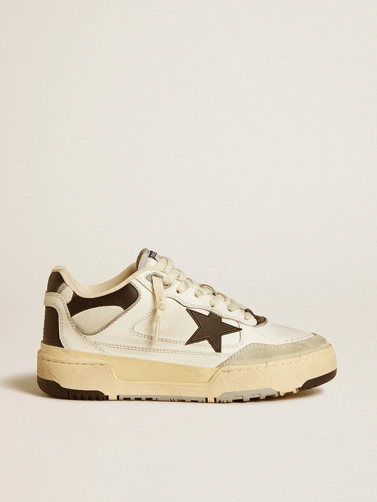 Women’s Forty2 with black star and leather heel tab