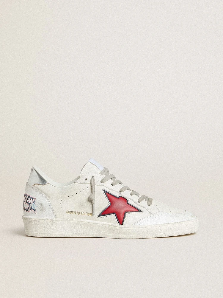 Women’s Ball star LTD with red and silver heel tab