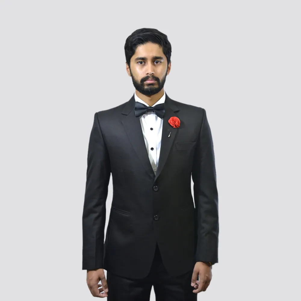 Wool Black Blazer