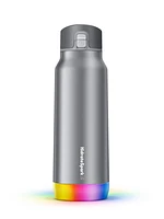 HidrateSpark PRO STEEL - 946 ml Smart Water Bottle + Bonus Straw Lid