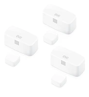 Eve Door & Window (Matter) - Wireless Contact Sensor - 3‑pack