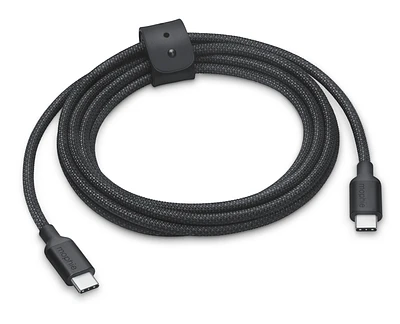 mophie 240W USB-C to USB-C Charge Cable (2m) - Black