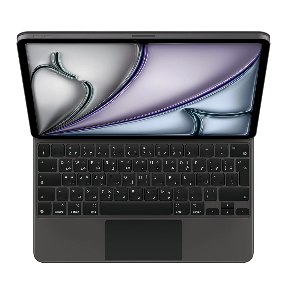 Magic Keyboard for iPad Air 13-inch (M2) - Arabic - Black
