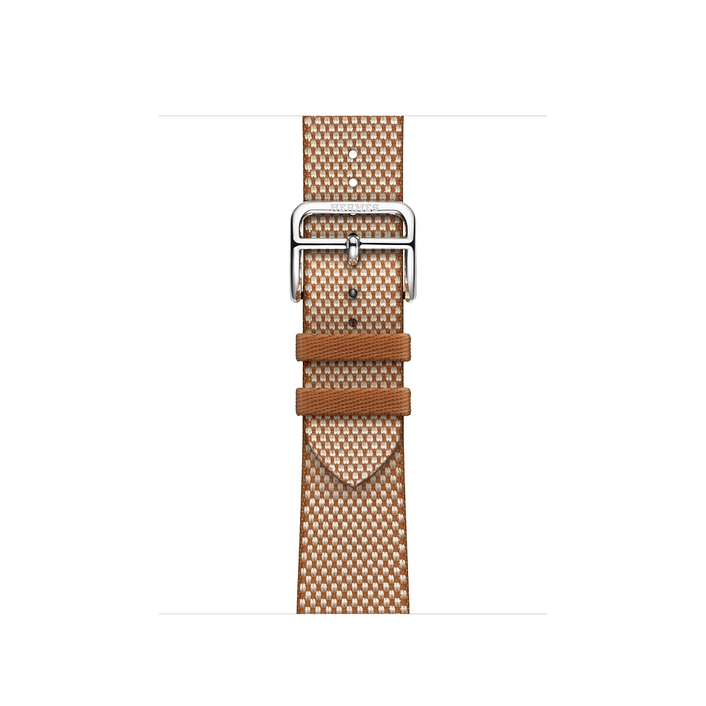 Apple Watch Hermès - 41mm Gold/Écru Toile H Single Tour