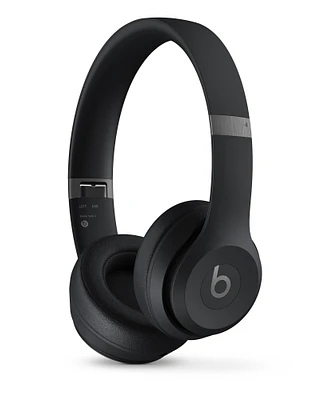 Beats Solo 4 — On-Ear Wireless Headphones — Matte Black