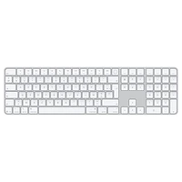 Magic Keyboard with Touch ID and Numeric Keypad for Mac models with Apple silicon (USB‑C) - French - White Keys