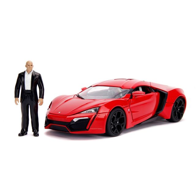 Jada Toys Fast and Furious 1:24 Scale RC, Lykan Hypersport