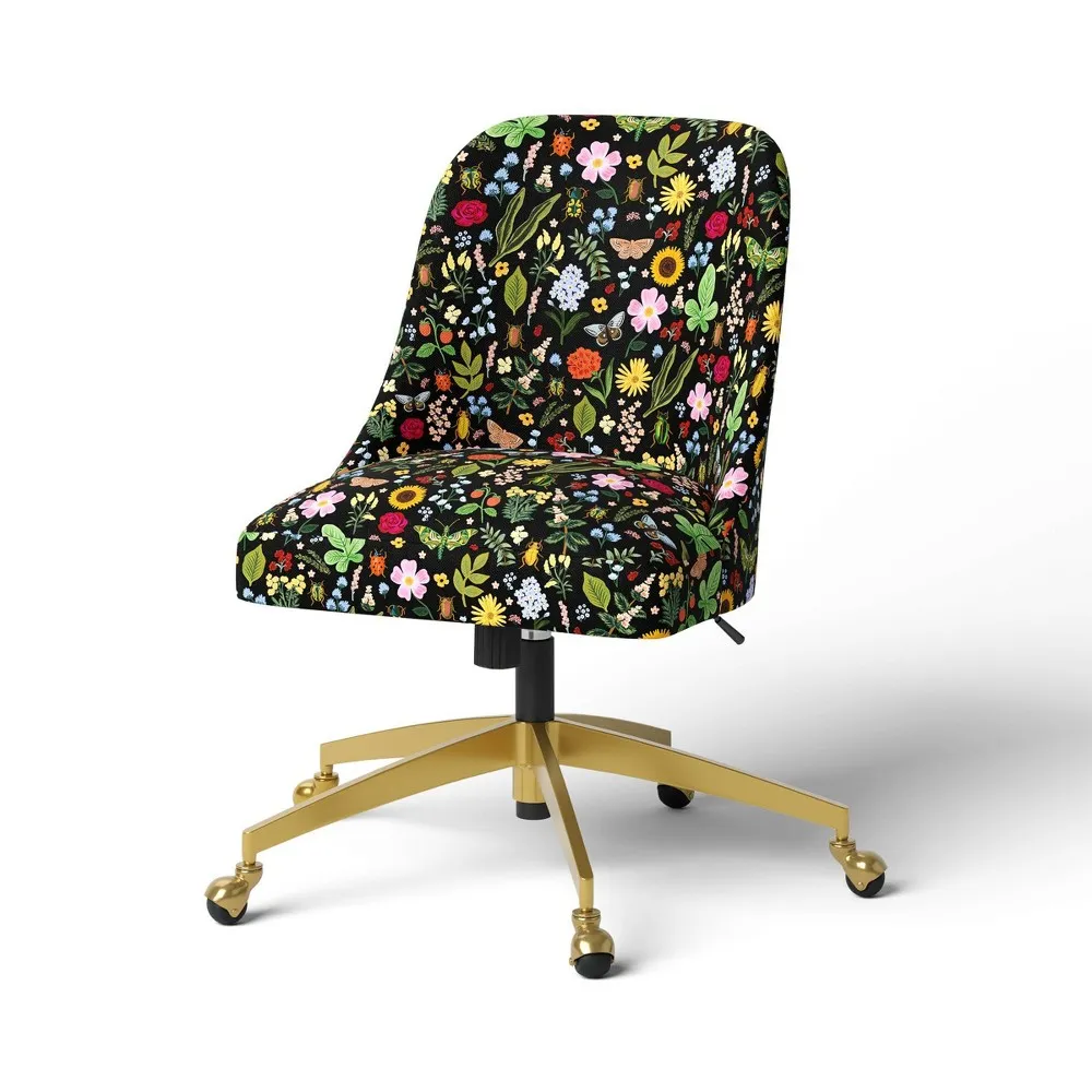 Furniture Floral Computer Chair Target Office Chairs Near Me Cheap